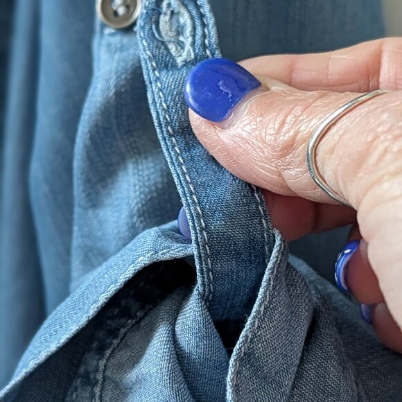NEW - Hesters & Orchard Soft Denim Shirt Jacket - Picture 6 of 16